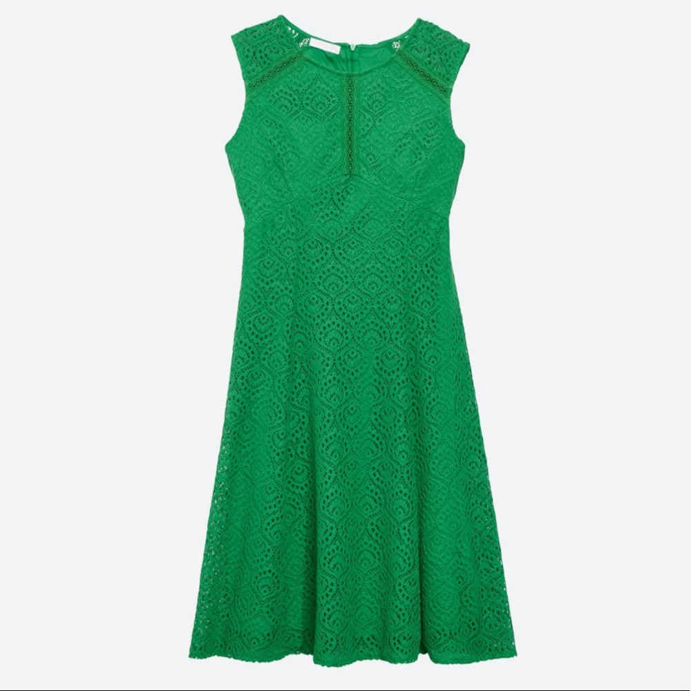 London Times Kelly Green Nancee Dress